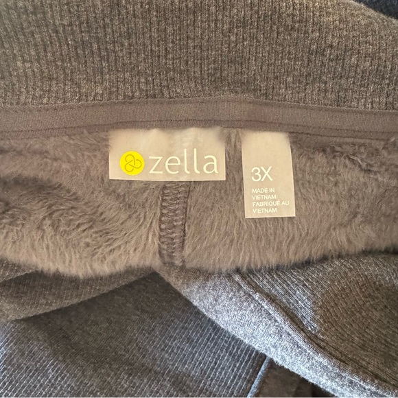 NWT Zella Amazing Cozy Wrap Jacket charcoal heather 3X - Picture 9 of 12